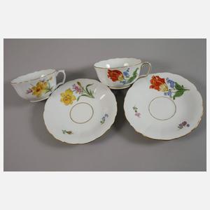 Meissen Konvolut Blumenmalerei