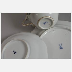 Meissen Gedeck "Reicher Drache, grün"