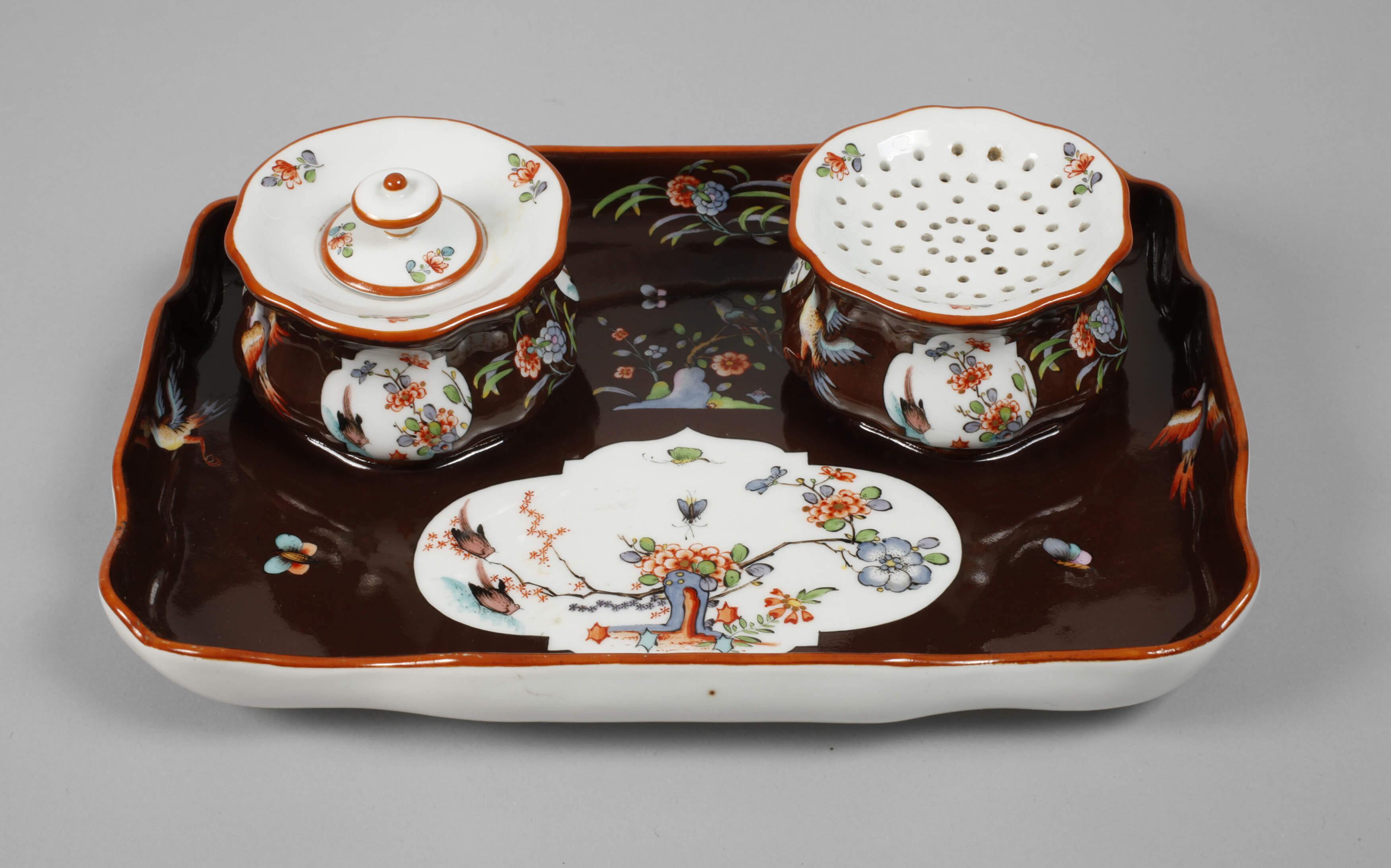 Meissen Schreibzeug Kakiemondekor