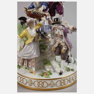 Meissen große "Gärtnergruppe am Baum"