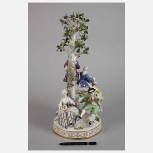 Meissen große "Gärtnergruppe am Baum"