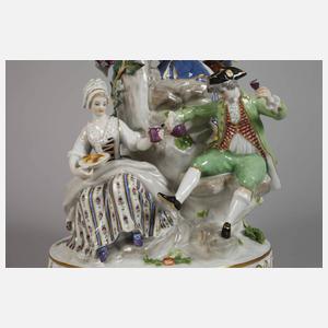 Meissen große "Gärtnergruppe am Baum"
