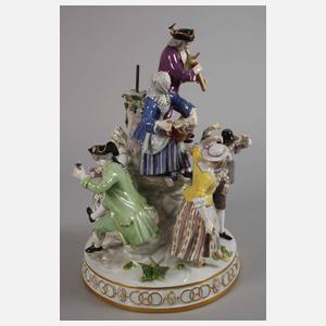 Meissen große "Gärtnergruppe am Baum"