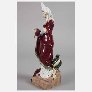 Edeldame mit Gürtel