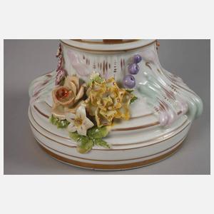 Potschappel große Prunkvase Figurenmalerei