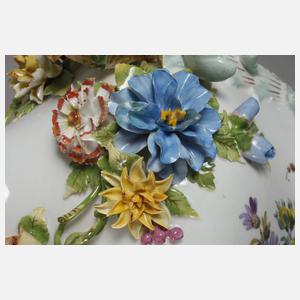 Potschappel große Prunkvase Figurenmalerei