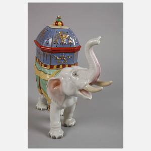 Rauchverzehrer als Glückselefant