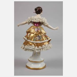 Volkstedt Tänzerin "Fanny Elßler" und Tänzer