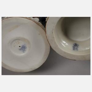 Volkstedt Tänzerin "Fanny Elßler" und Tänzer