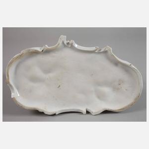 Volkstedt Rokokopaar mit Sänfte