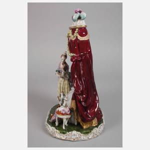 Volkstedt Rokokogruppe "Le Bain/Das Bad"