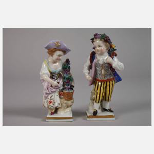 Vier Winzer- und Gärtnerkinder