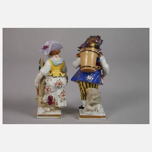 Vier Winzer- und Gärtnerkinder