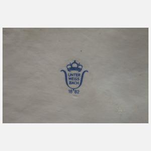 Unterweißbach Rokokogruppe mit Sänfte