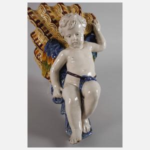 Paar barocke Wandgefäße