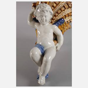 Paar barocke Wandgefäße