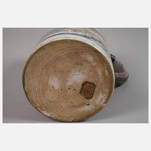 Erfurter Fayence-Walzenkrug