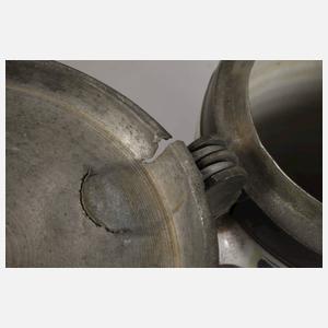 Erfurter Fayence-Walzenkrug