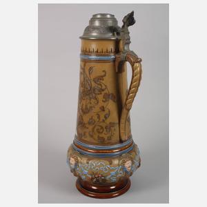 Villeroy & Boch Mettlach übergroßer Schenkkrug