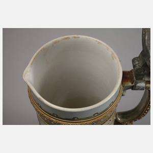 Villeroy & Boch Mettlach Bierkanne Schlitt