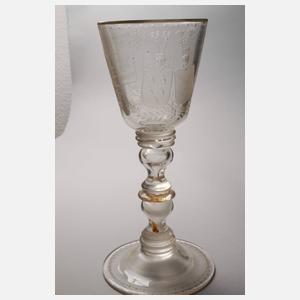 Großer Hochzeitspokal aus Adelsbesitz