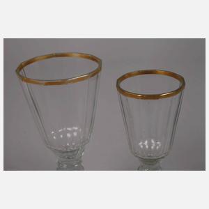 Paar Pokalgläser