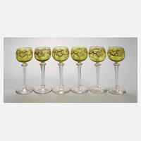 Sechs Weinrömer Historismus111