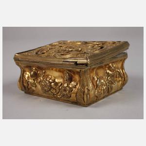 Barocke Tabatiere Vermeil