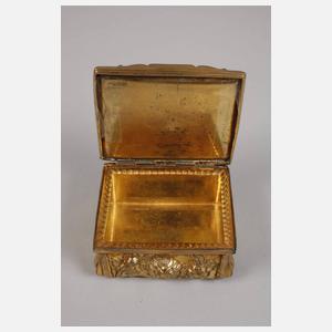 Barocke Tabatiere Vermeil