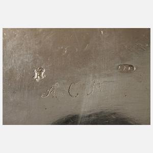 Barocke Silberschale Rostock