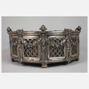 Silber Jardiniere im klassizistischen Stil