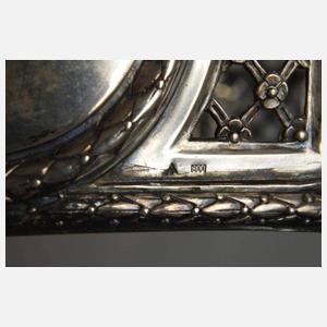 Silber Jardiniere im klassizistischen Stil