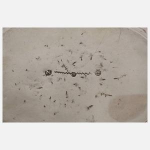 Silber ovale Zuckerdose