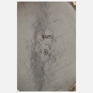 Silbertasse mit Untertasse Frankfurt