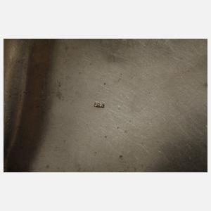 Silber jagdliches Zigarettenetui