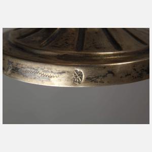 Silber klassizistische Zuckerschale