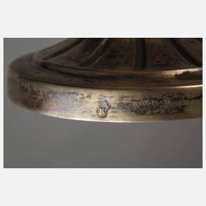 Silber klassizistische Zuckerschale