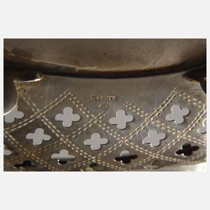 Silberschale Biedermeier