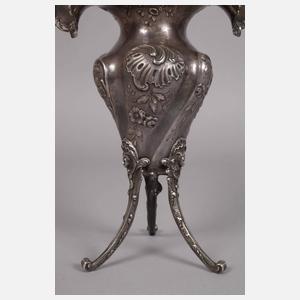 Französische Silbervase