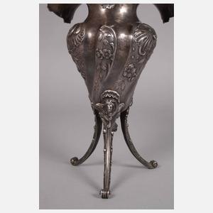 Französische Silbervase