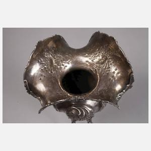 Französische Silbervase