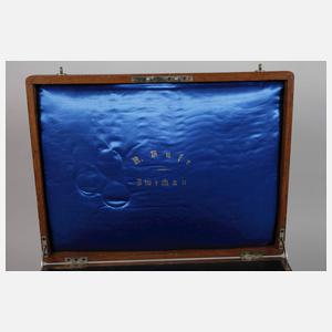 Silber übergroßes Essbesteck Augsburger Faden