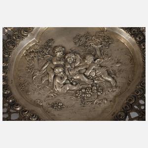 Silber Durchbruchschale