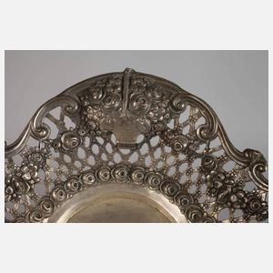 Silber Durchbruchschale