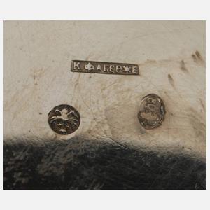 Fabergé großes Silber Kaffee-/Teeset