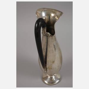 Silber hohe Schenkkanne Italien