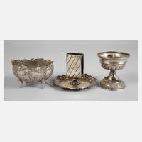 Drei Teile Silber111