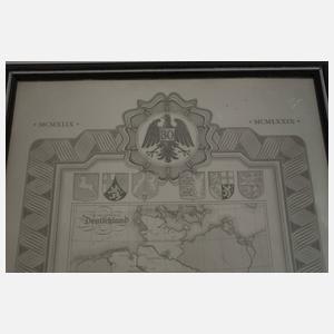 "Die Silberne Deutschlandkarte"