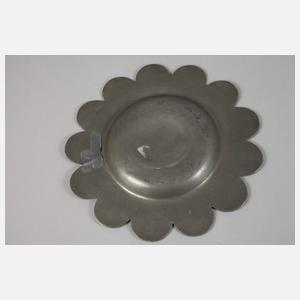 Schweizer Reliefteller sog. "Lappenteller"