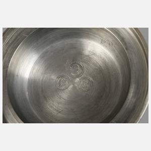 Paar Grabower Röhrken Zinn